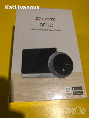 Ezviz CS DP1C Безжичен звънец с камера / WiFi Звънец / Смарт Звънец с камера, снимка 10 - Други - 47284925