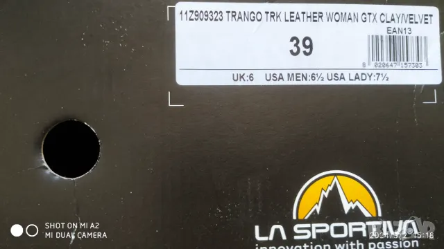 La Sportiva Trango TRK Leather GTX Clay/Velvet , снимка 12 - Други - 47106414