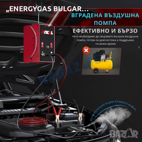 Машина за пушек / ДимоГенератор /ANCEL S160/ Диагностика На Автомобили, снимка 3 - Аксесоари и консумативи - 50647092