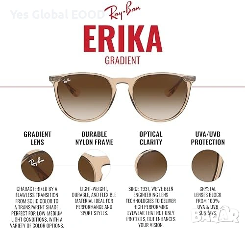 Ray-Ban RB4171 Erika слънчеви очила 54