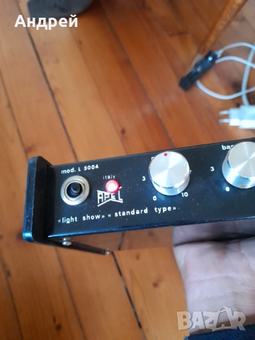 Контролер за цветомузика Apel L 5004, снимка 6 - Антикварни и старинни предмети - 52171325