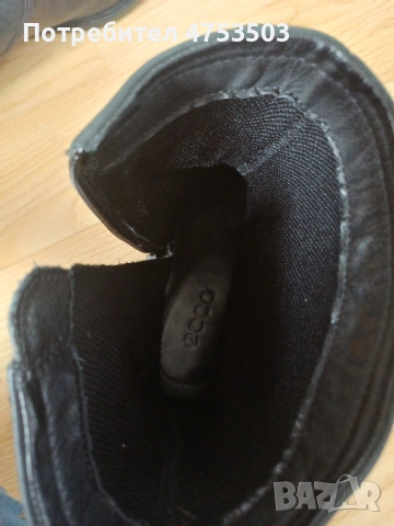 Ecco боти естествена кожа  39, снимка 10 - Дамски боти - 53757005