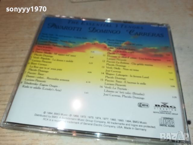 PAVAROTTI DOMINGO CARRERAS CD 2105241217, снимка 9 - CD дискове - 45838490