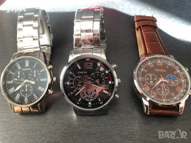 Продавам лот от 4 нови часовника.