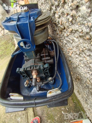 Извънбордов двигател за лодка CRESCENT 10 коня внос от Германия, снимка 6 - Воден транспорт - 53684595