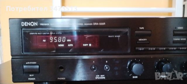 Denon DRA-335R, снимка 11 - Ресийвъри, усилватели, смесителни пултове - 46790843