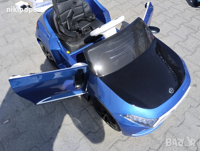 MERCEDES Акумулаторна кола Mercedes-Benz EQA син, снимка 8 - Други - 53849599