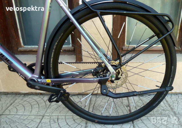 КЮБ Хайд Pro ! Ремъчно задвижване ! Алфайн 8 ! Уникат-хамелеон !, снимка 7 - Велосипеди - 50979248