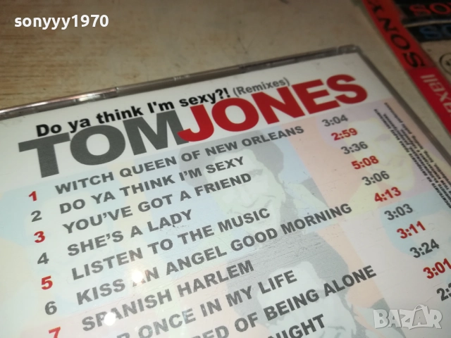 TOM JONES CD 0610250715, снимка 10 - CD дискове - 51957414