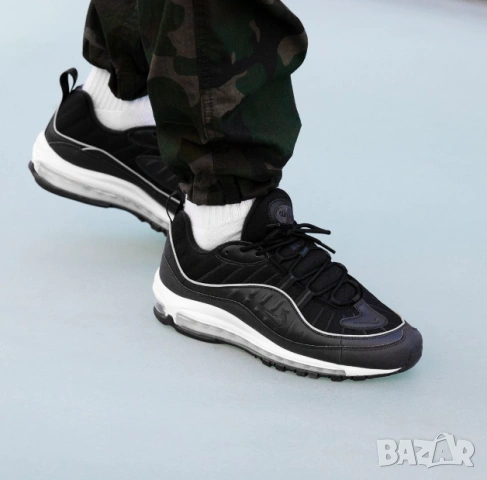 маратонки Nike Air Max 98 "Oil Grey" номер 43 , снимка 4 - Маратонки - 53952835