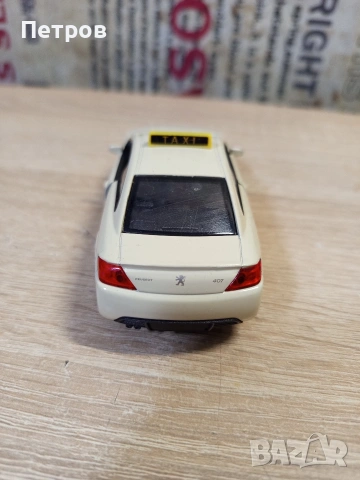 Количка "Пежо"407 купе (Сити Такси), снимка 5 - Коли, камиони, мотори, писти - 53408472