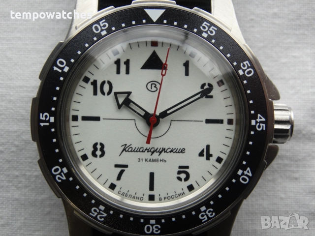  ВОСТОК КОМАНДИРСКИЕ АВТОМАТИЧЕН- FULL LUME ref: 18028А, снимка 4 - Мъжки - 52326965