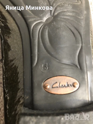 Дамски обувки Clarks, естествена кожа, снимка 7 - Дамски ежедневни обувки - 51219674