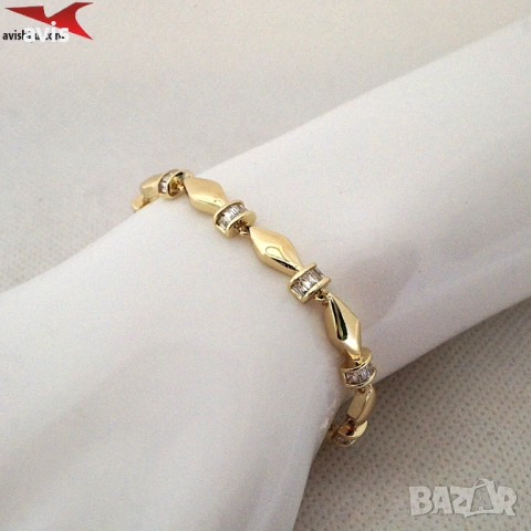 Гривна с 14К златно покритие 234866, снимка 4 - Гривни - 53843966