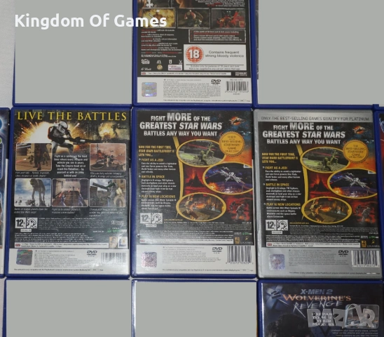 Игри за PS2 50 Cent Bulletproof/Ratchet & Clank 3/Star Wars/X-Men 2: Wolverine's Revenge, снимка 11 - Игри за PlayStation - 45572450