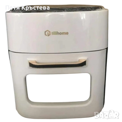 Електрически фритюрник с горещ въздух,обем 15 л., таймер + touch-screen, снимка 5 - Фритюрници - 52514843