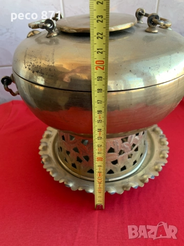 Интересен стар съд-Стар китайски съд за фондю, снимка 3 - Антикварни и старинни предмети - 38189639