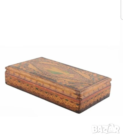 Старинна кутия за 30 броя цигари за за си свиете цигарки и да си ги подредите и са са винаги до вас., снимка 2 - Други ценни предмети - 51317636