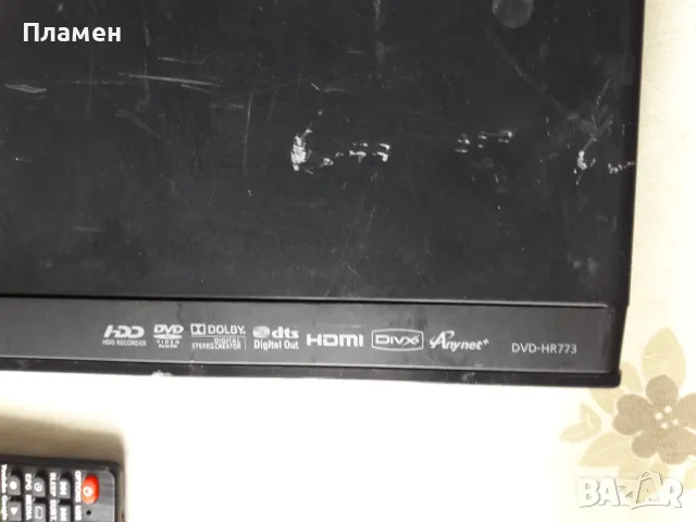 DVD HDD Recorder Samsung HR773 , снимка 7 - Плейъри, домашно кино, прожектори - 46813651
