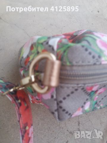 Дамска кожена чанта Jane Shilton плюс цветна дамска чанта подарък, снимка 8 - Чанти - 46296688