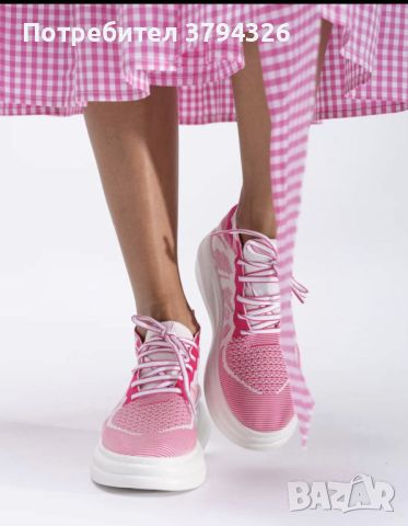 Дамска модерни обувки MAGZA❤️ текстилни кецове"Пролет-лято" , снимка 1 - Кецове - 46463358