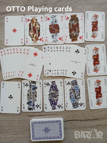 Стари карти за игра, снимка 2 - Карти за игра - 51896216