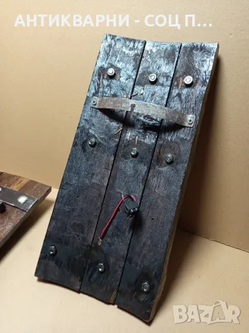 Комплект Стари Ръчно Изработени Стенни Лампи., снимка 9 - Антикварни и старинни предмети - 50212162