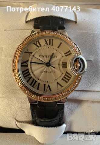 Продавам дамски часовник Cartier Ballon Bleu, снимка 2 - Дамски - 52823235
