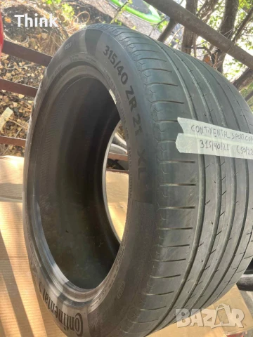Гума Continental SportContact 6 315/40/21, снимка 3 - Гуми и джанти - 51267464