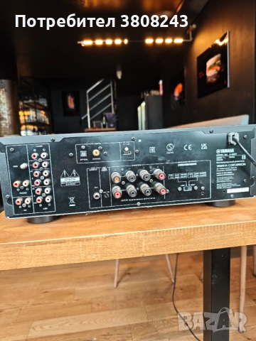 Усилвател Yamaha AS-501, снимка 5 - Ресийвъри, усилватели, смесителни пултове - 53350040