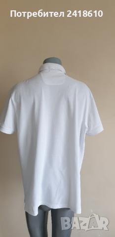 Hugo Boss Pique Pima Cotton Regular Fit Mens Size 3XL ОРИГИНАЛНА Тениска!, снимка 5 - Тениски - 45060702