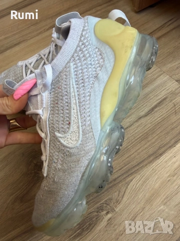 Оригинални маратонки Nike Air VaporMax Flyknit 2021 Pure Platinum ! 38,5 н