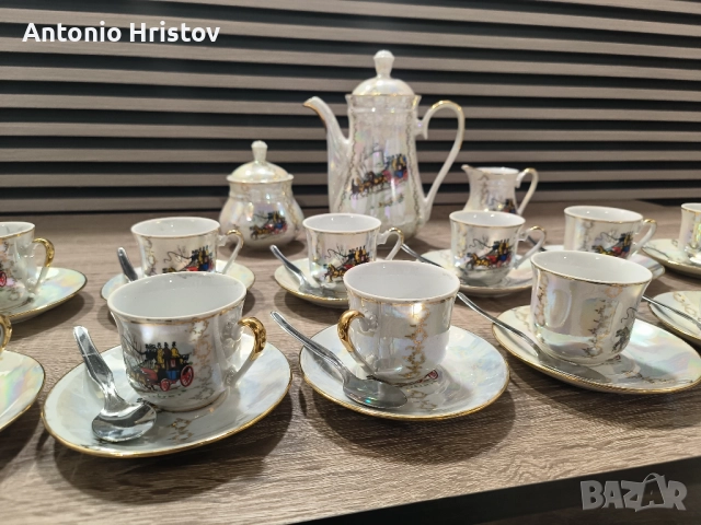 Порцеланов сервиз за кафе , снимка 10 - Сервизи - 52184297