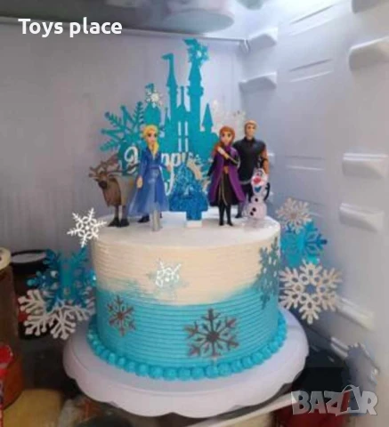 Фигурки за торта Елза и Анна от Замръзналото кралство Frozen, снимка 9 - Фигурки - 50727487