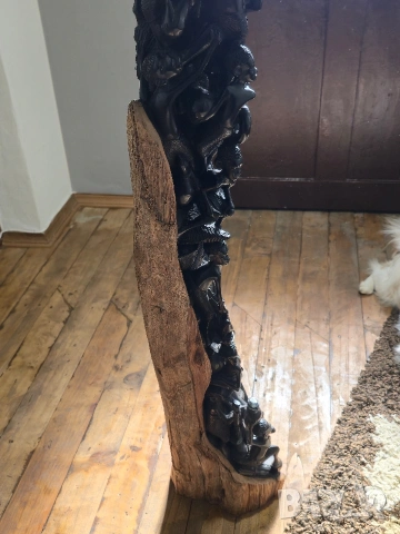 Африканско изкуство- Дървото на живота, снимка 7 - Декорация за дома - 53843555