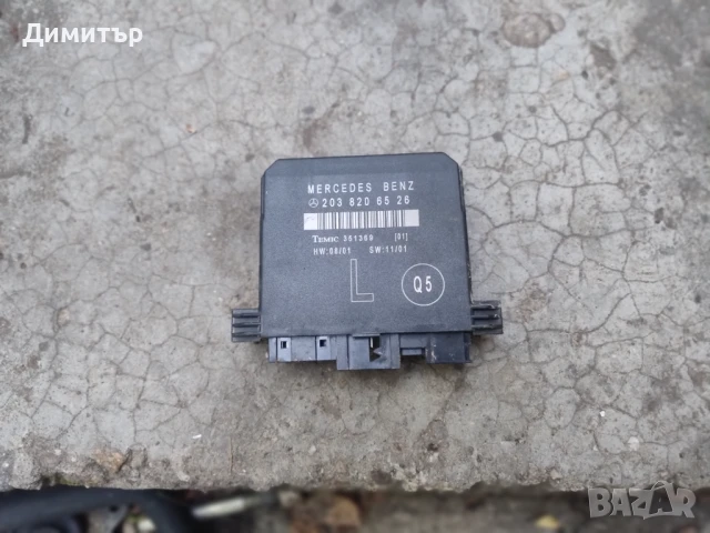 Модул Врата Задна Лява За Мерцедес Ц 2003г / Mercedes C 2003y