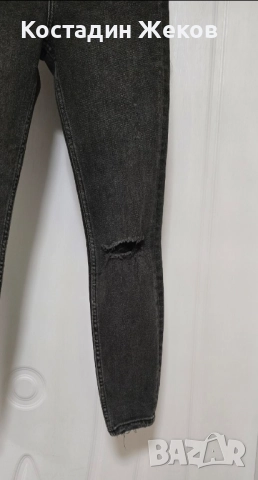 Дамски оригинални дънки. Като нови. ZARA , снимка 3 - Дънки - 52501185