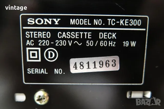 Sony TC-KE300, снимка 8 - Декове - 47035434