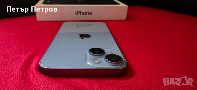 iPhone 14 Blue 128GB 89% battery КОМПЛЕКТ-като нов!, снимка 7 - Apple iPhone - 52947593