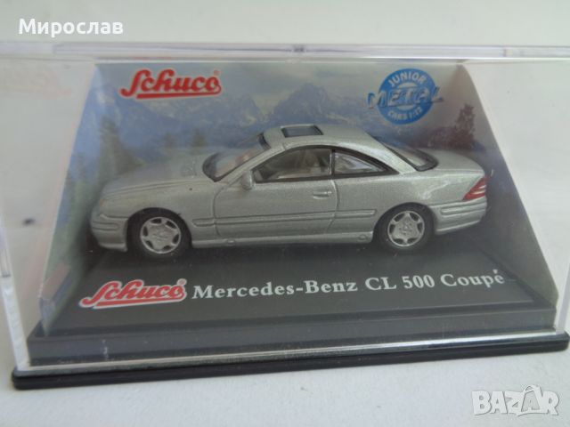 1:72 SCHUCO MERCEDES BENZ CL 500 COUPE КОЛИЧКА МОДЕЛ ИГРАЧКА, снимка 1 - Колекции - 46112398