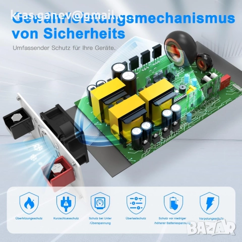 Преобразувател на напрежение 3000 W/6000 W чиста синусоида, снимка 5 - Друга електроника - 52588083