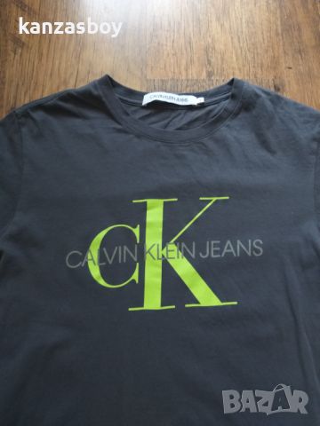 Calvin Klein - страхотна мъжка тениска С, снимка 3 - Тениски - 46019947