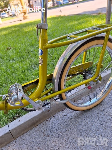 vintage folding Hercules, снимка 10 - Велосипеди - 53633916