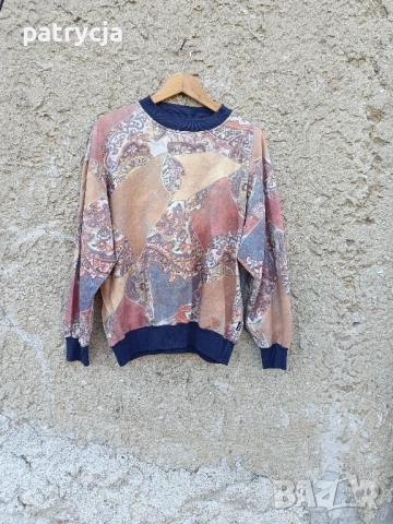 Vintage 80s дамски суичър M
