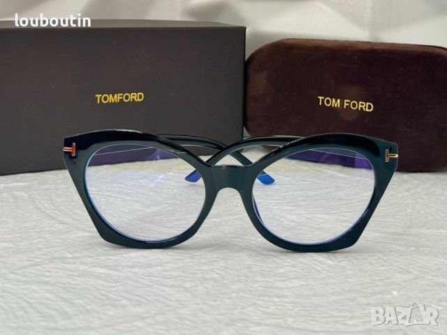 TOM FORD дамски диоптрични рамки очила за компютър котка, снимка 5 - Слънчеви и диоптрични очила - 45256646