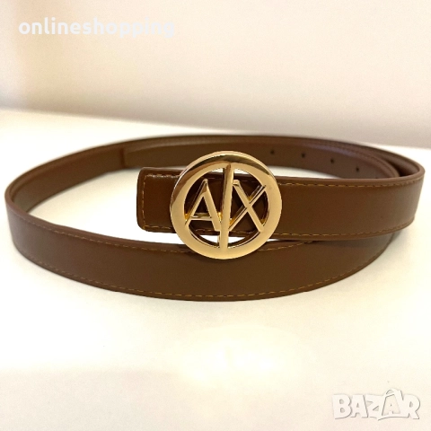 **НОВИ** стилни Armani Exchange колани в 2 цвята + подаръчна кутия, снимка 4 - Колани - 52991825