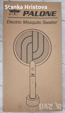 Електрическа палка против мухи и насекоми. , снимка 2 - Друга електроника - 52847191