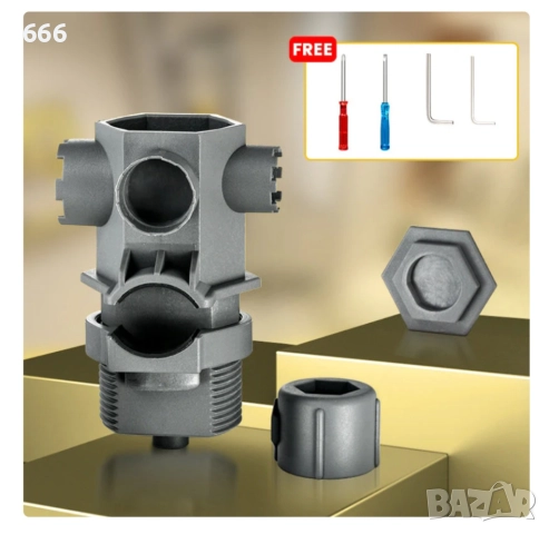 16 в 1 гаечен ключ за мивка за кухня и баня, снимка 3 - Винтоверти - 52898246