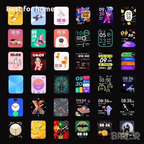 T800 Stitch Смарт часовник сBluetooth/Монитор за сън/Крачкомер , снимка 3 - Детски - 53621905