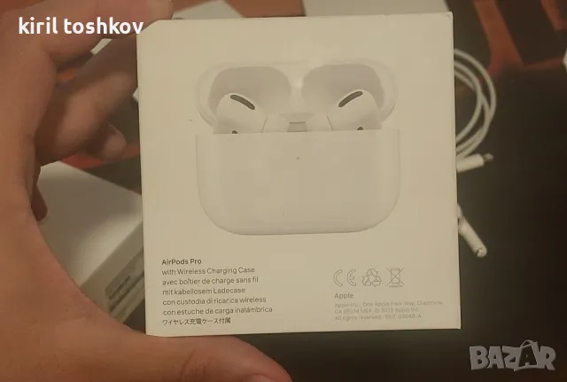 Airpods pro Оригинални слушалки, снимка 6 - Bluetooth слушалки - 47514167